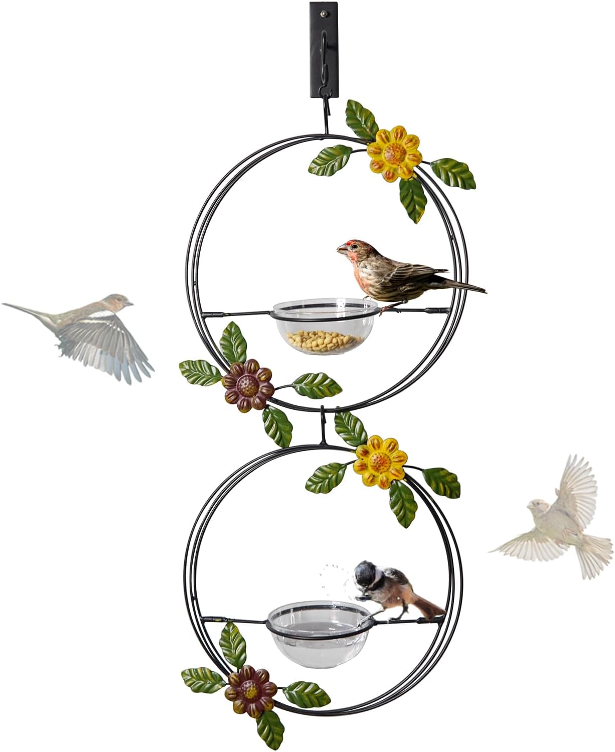 Photo inspiration: Visual Reference: Amazon Com Mandaiter Wild Bird Feeders For Outdoor Hanging With