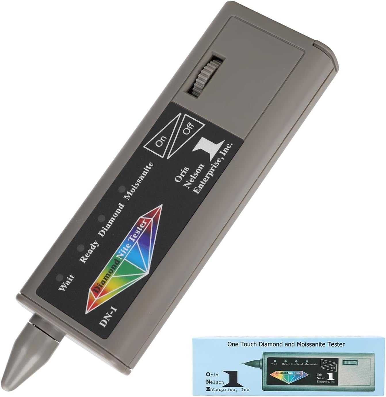 Applicable to 2-in-1 Diamond & Moissanite Tester Pen - Professional Gem Tester for Accurate Diamond Detection