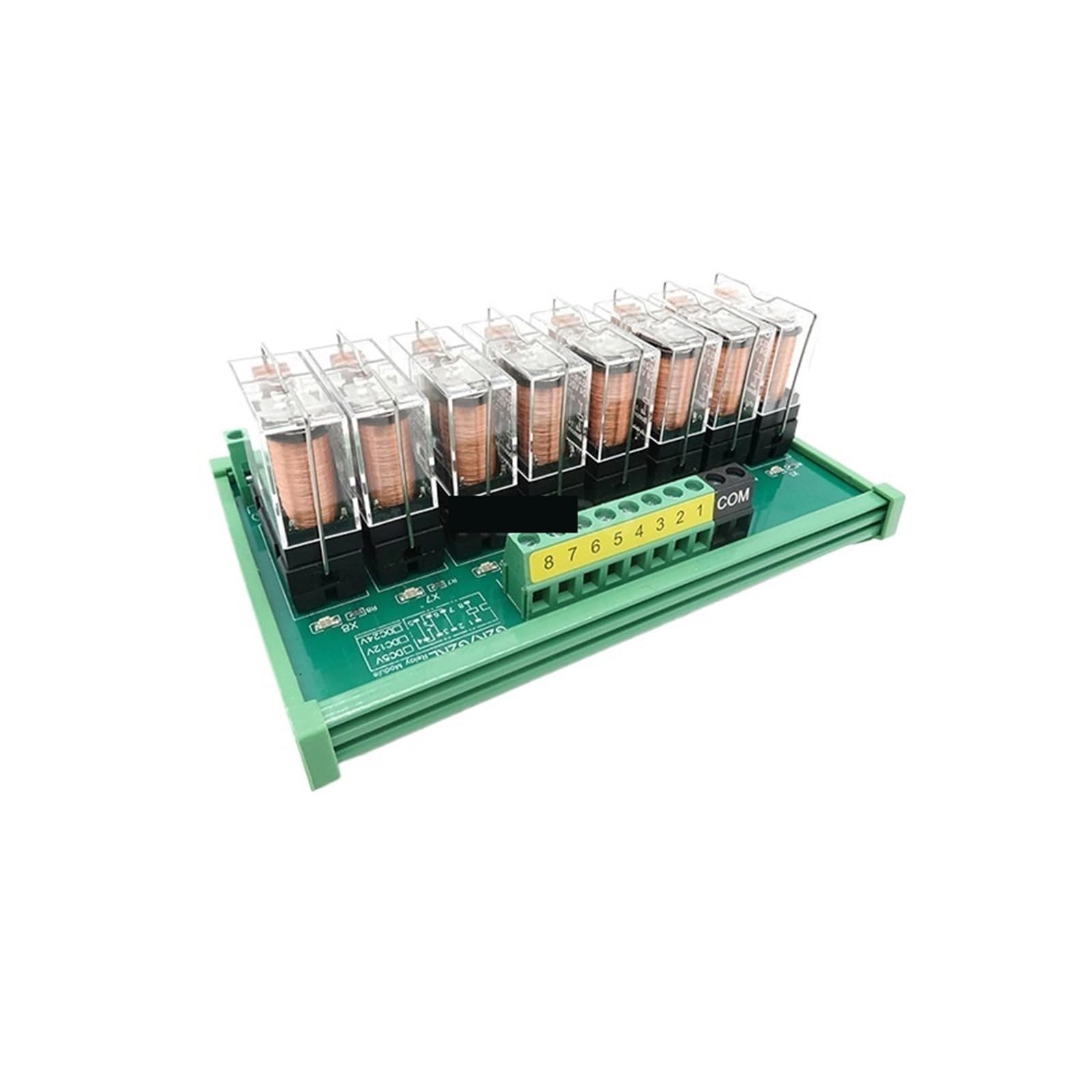 Módulo De Relé G2R-1-E DC12/24V 16A Placa Amplificadora De Salida De 8 Vías(DC24V)
