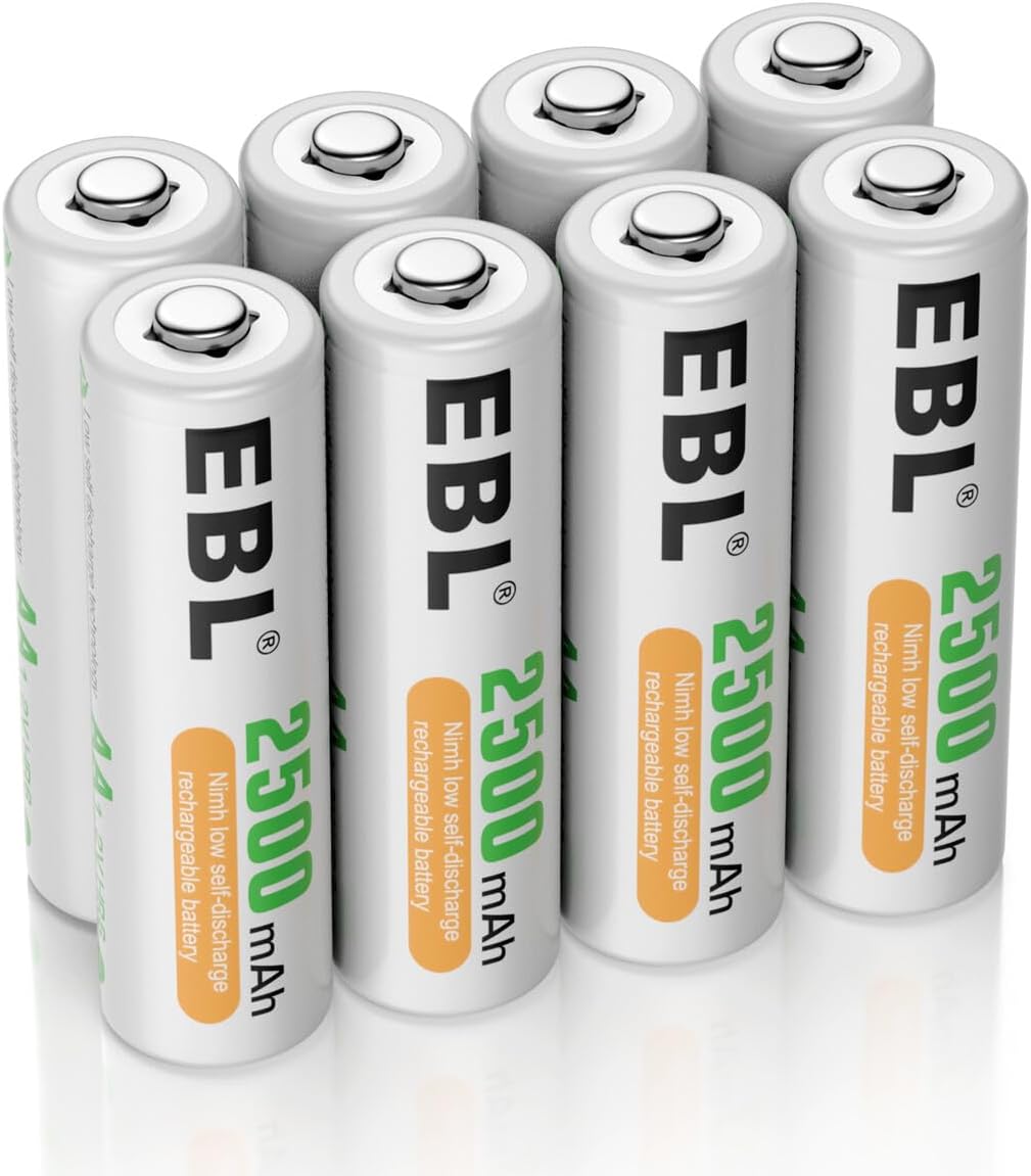 Lot De 10 Piles AAA Ni-MH 2,4V 250mAh 1/2 AAA Pour Téléphones Sans Fil