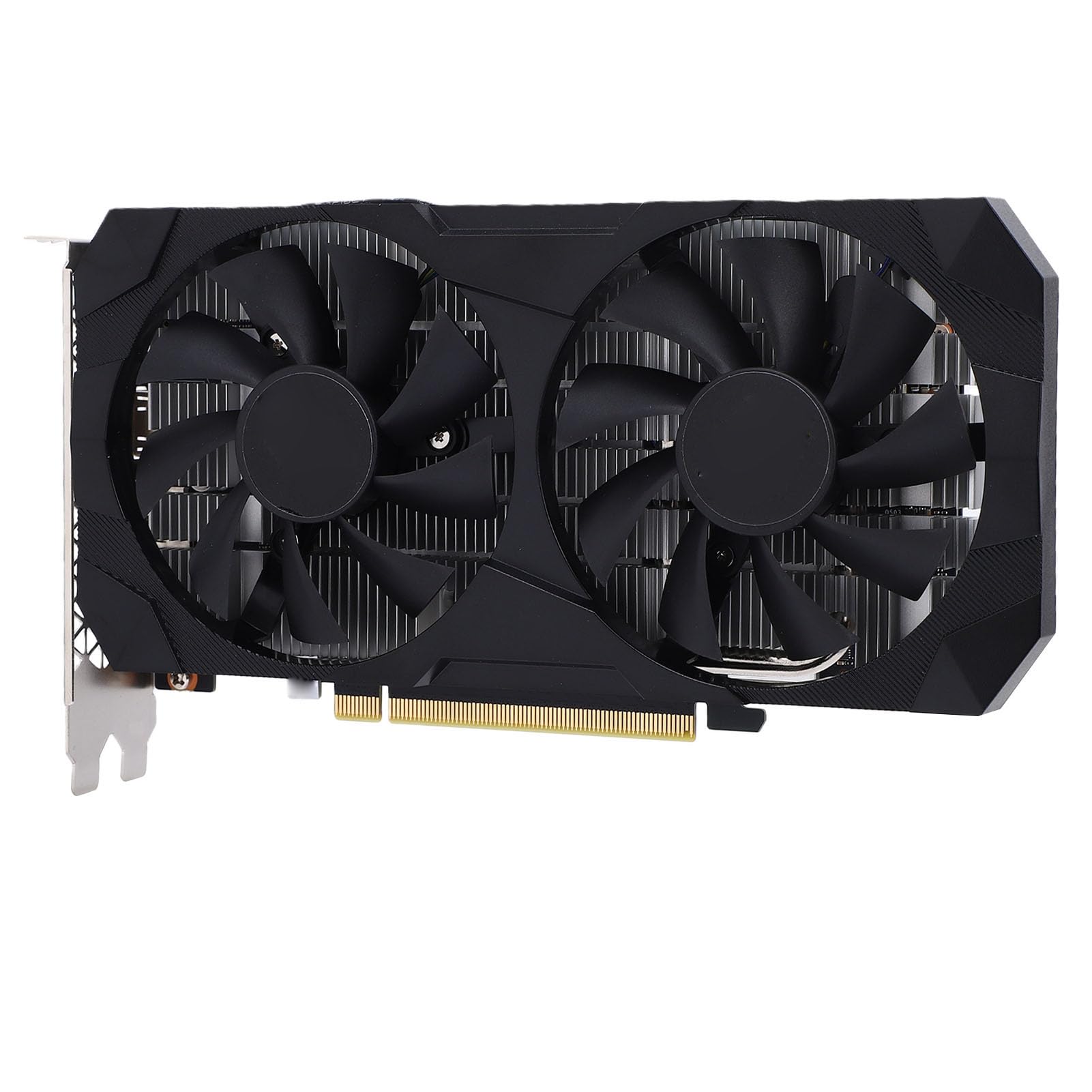 Tangxi Dla Karty Graficznej do Gier RTX 1660 Ti 6 GB, 1455 MHz 192-bitowy Podwójny Wentylator do Komputera Stacjonarnego Karta Graficzna Gier Obsługuje Gry 1080 P z DisplayPort, PCI