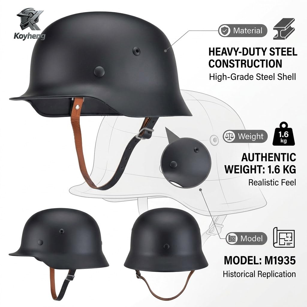 WW2 Helm. Weltkrieg Deutscher Elite Wh Army M35 M1935 Stahlhelm Zweiter Weltkrieg Schutzhelm mit Lederfutter Stahlhelm