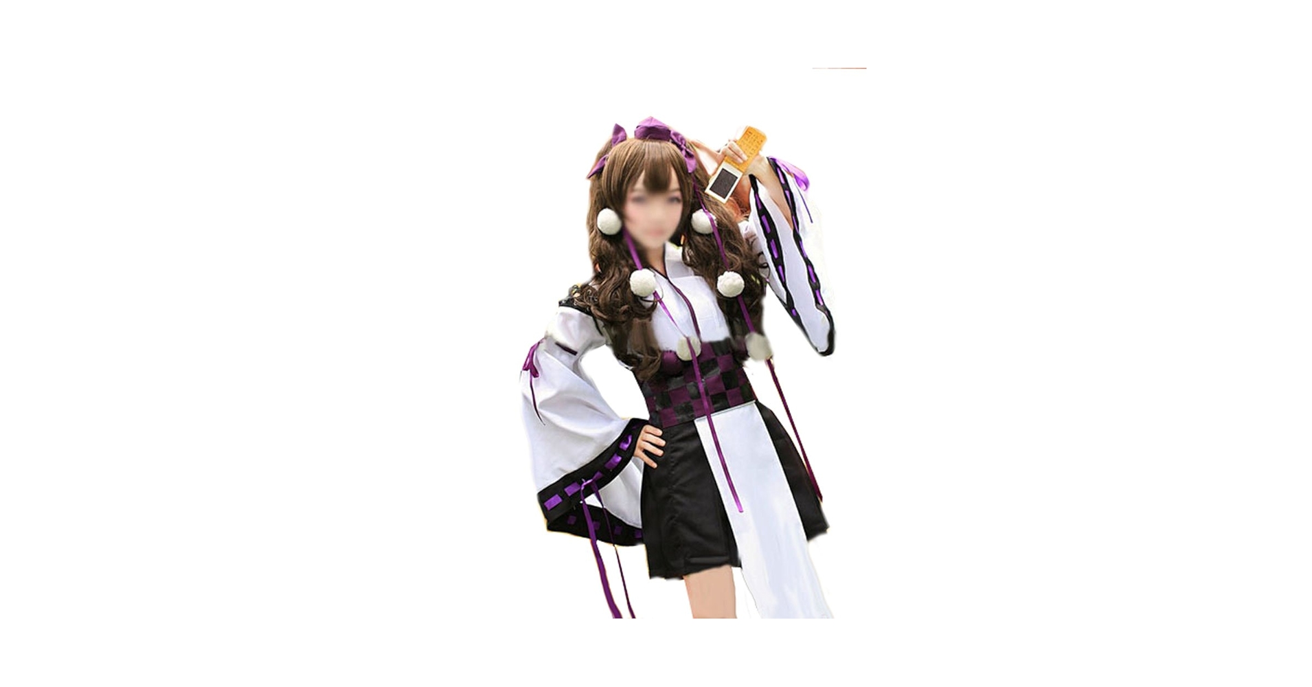 東方project 姫海棠はたて　コスプレ衣装　ウィッグ付き 8702545_740.jpg