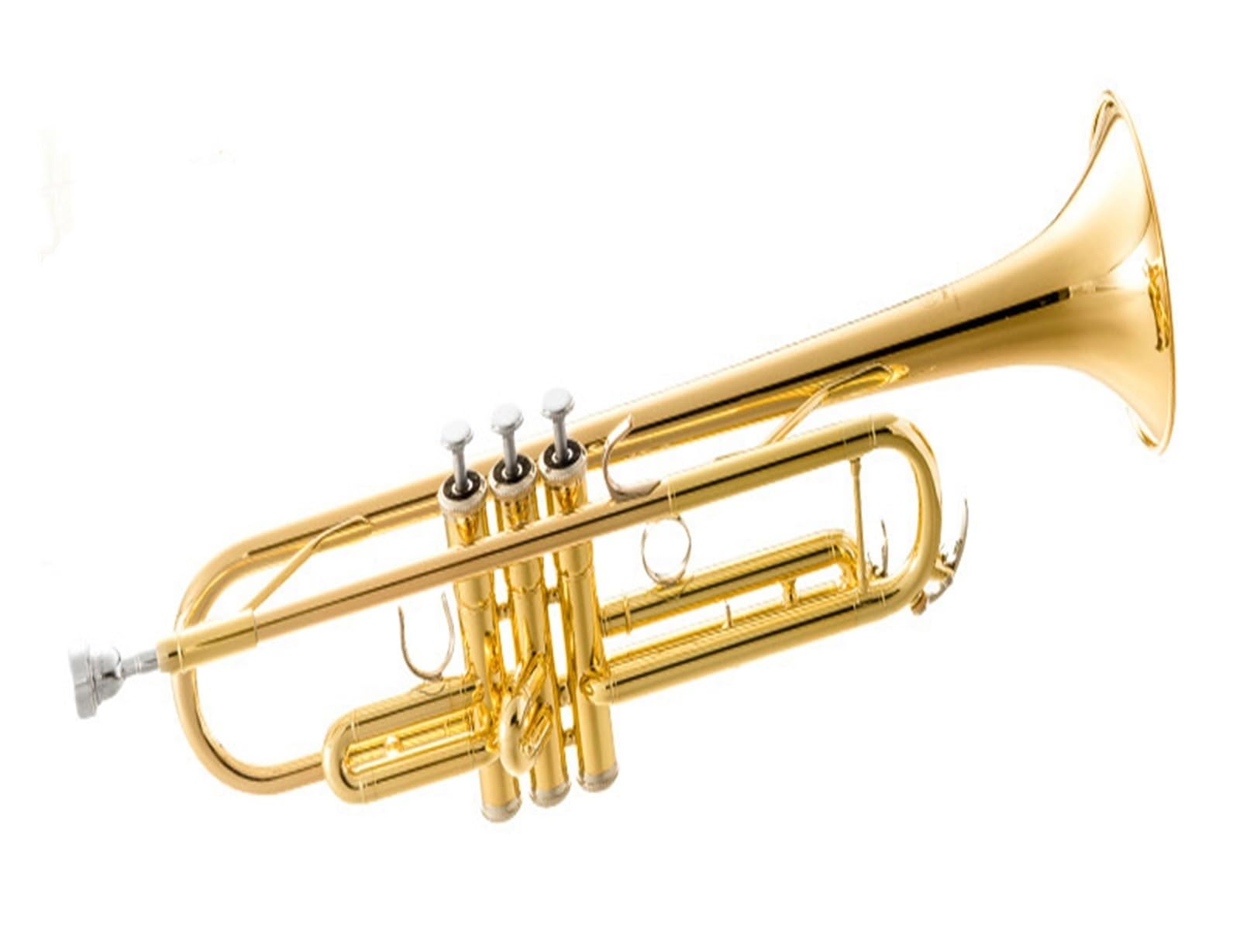 Professionell Trompete Einsteiger-Standard-B-Trompeteninstrument für Anfänger für Spielen professioneller Blasinstrumente