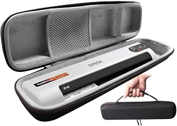 Hard Case Compatible for RapidReceipt RR-60 Mobile Receipt and Color Document Scanner