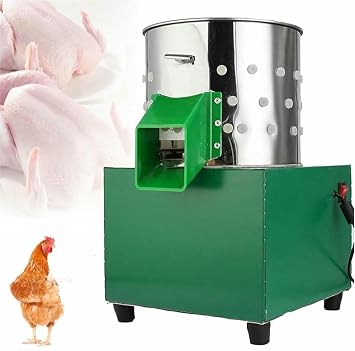 Chicken Plucking Machine, Poultry Plucker Machine,Automatic Chicken Plucker,Electric Chicken Plucker, Stainless Steel Poultry Plucker Machine, Quick Feather, for Chicken Birds Duck Farm Abattoir
