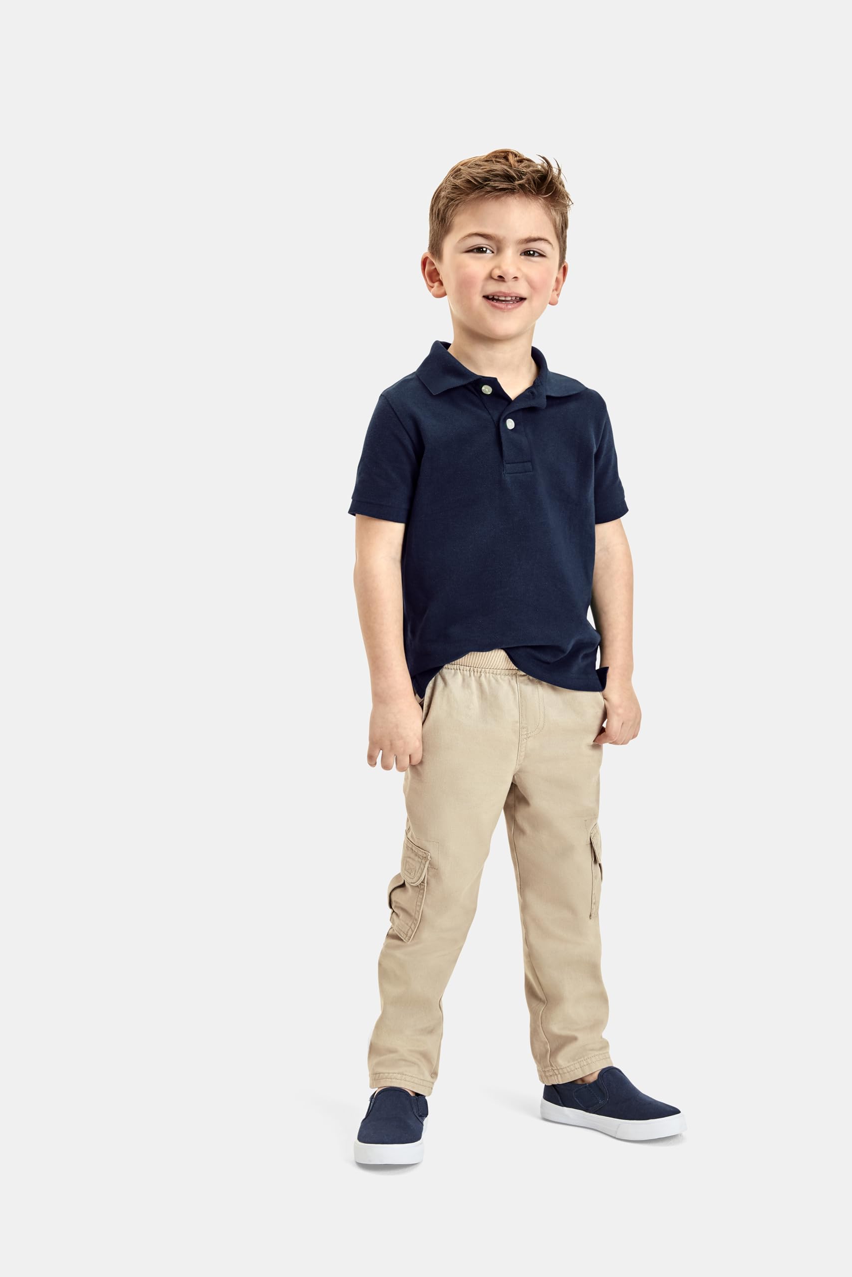 The Children's Place Koszulka polo Niemowlęta - chłopcy Baby And Toddler Boys Uniform Pique Polo 2-pack