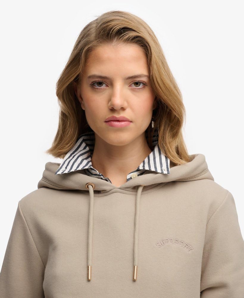 Superdry Damen Essential Logo Hoodie mit Stickerei