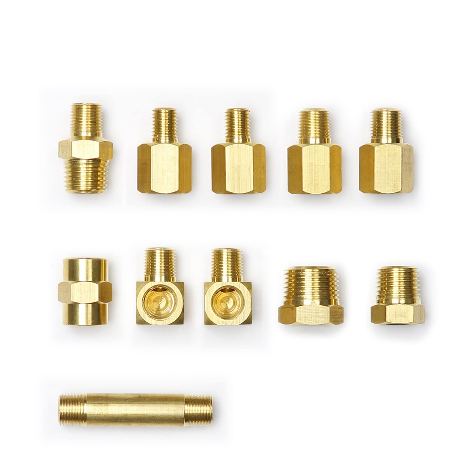 Medidor de prueba de presión de aceite de motor de transmisión automática de 12 piezas TU-11A Kit de prueba de diagnóstico 0-500PSI Portátil y práctico