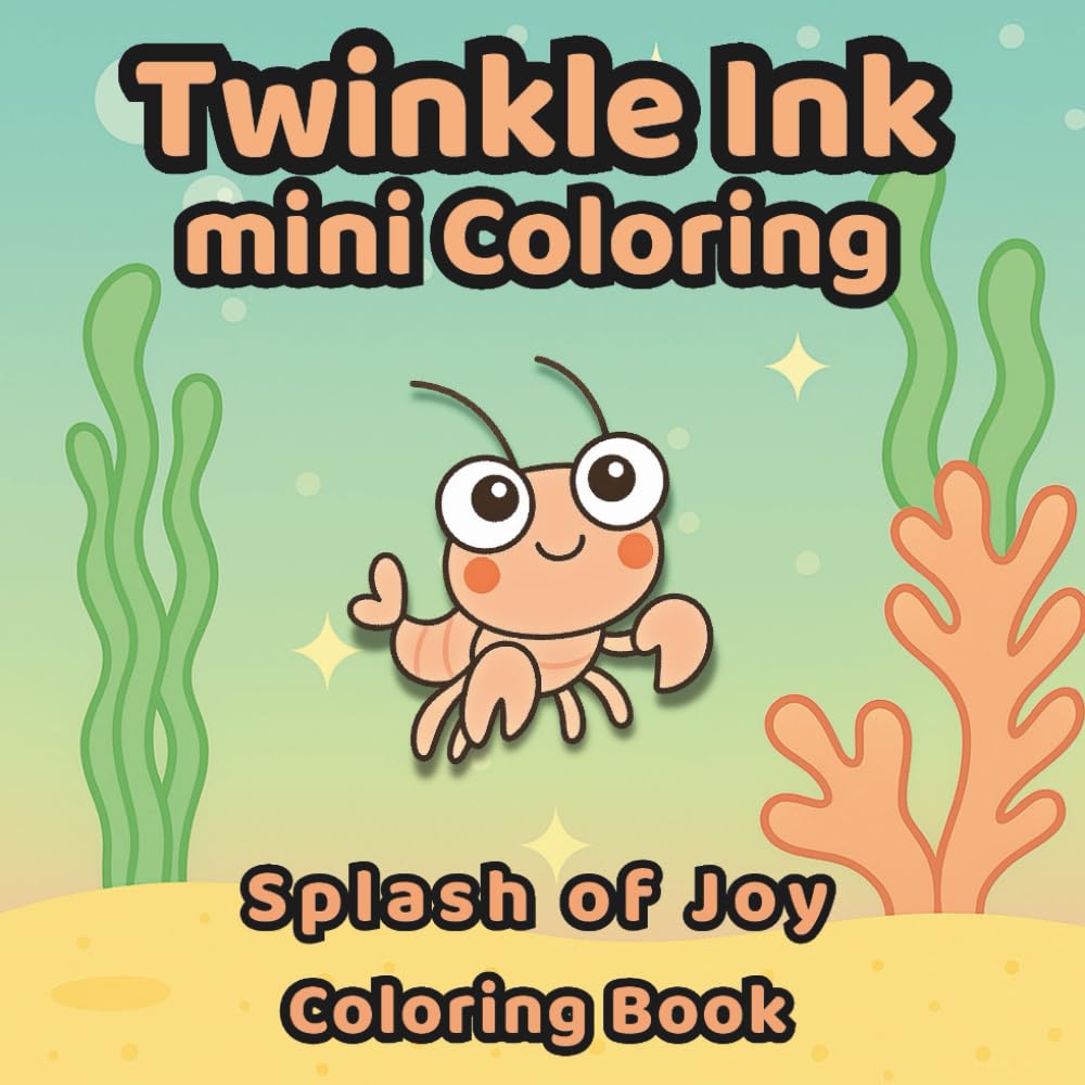 Twinkle Ink Mini Coloring: Splash of Joy
