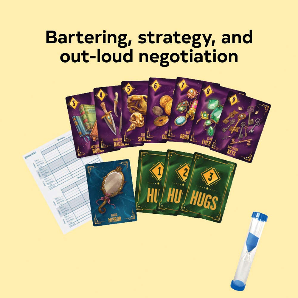 Aunt Agatha's Attic (Fun & Fast Family Card Game, Quick & Easy Negotiation & Set Collection Game) - Image 4