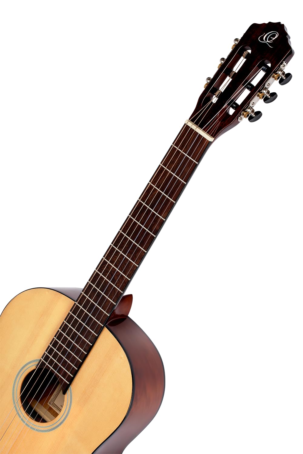 Ortega Guitars Guitare Classique 4/4 – Student Series – Épicéa / Catalpa, Naturel Brillant (RST5)