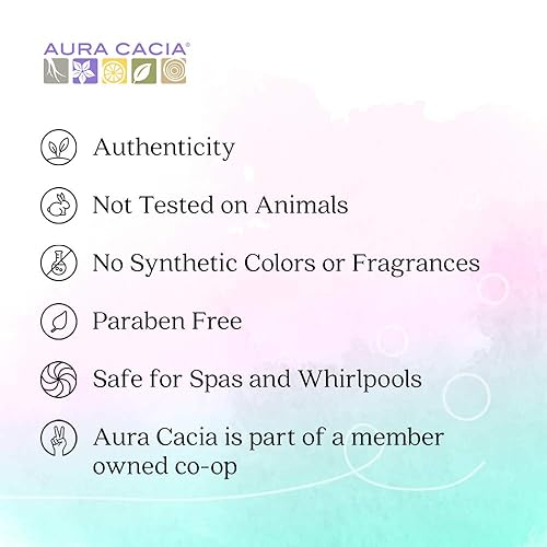 Miniatura 6 de Aura Cacia Clearing Breezeway - Baño con gas  GCMS probado para pureza  2.5 oz (70.9g)