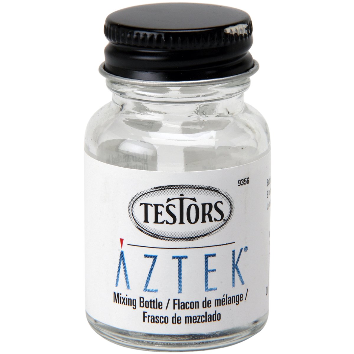 Aztek Bulk Glass Paint Storage Bottle, 1-Ounce
