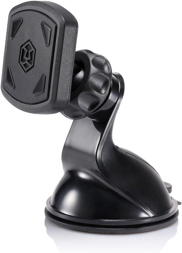 Razec Magnetic Mount Pro Suction,Car Holder Mount for Mobile Devices,Pro Window or Dash 360 Degree Rotation for iPhone, Samsung, GPS,Universal Car Holder Devices, Universal MagneticMountPro.