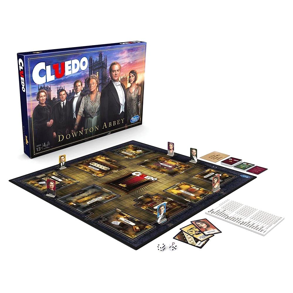 Hasbro Gaming Clue: Downton Abbey Edition Board Game for Kids Ages 13 & Up, Inspired by Downton Abbey