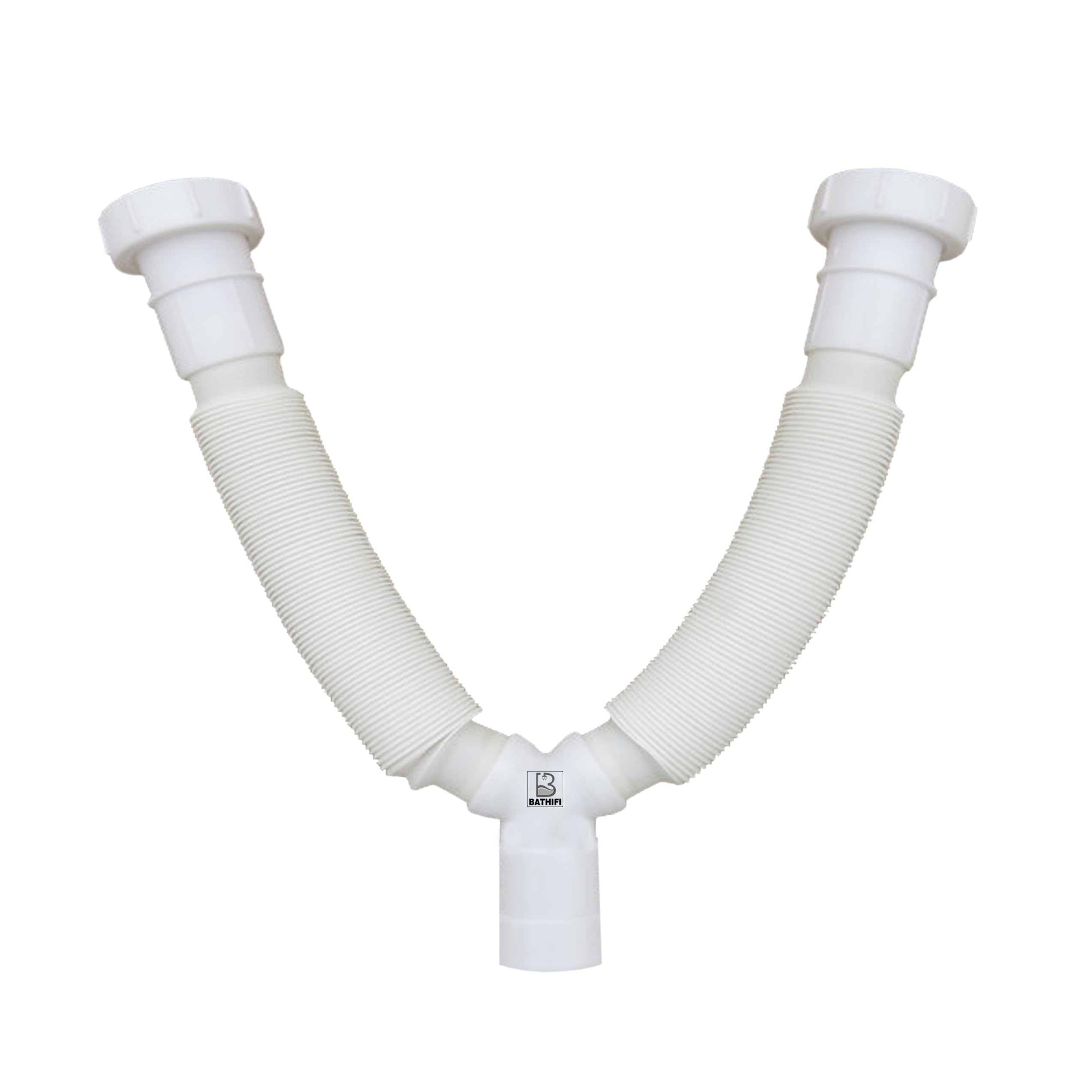 BATHIFI PVC 2-in-1 Waste Pipe Solution for Seamless Kitchen Sink and Dishwasher Drainage (B0CVLBJ865) Amazon Price History, Amazon Price Tracker