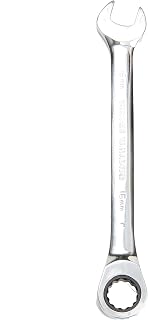 Taparia 16mm Gear Wrench Combination Spanner made of Chrome Vanadium Steel, Combination Ratchet Spanner, CrV Steel Mirror ... Price In India