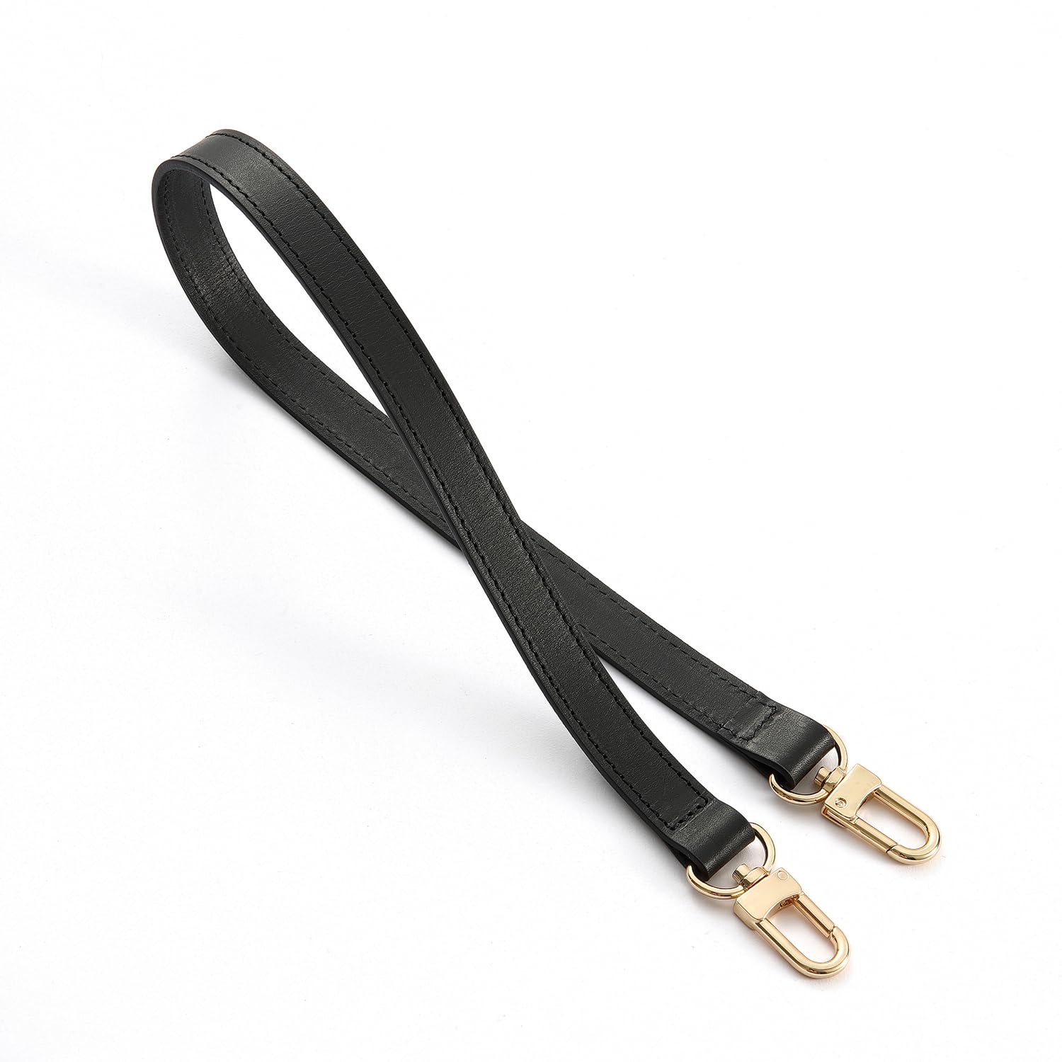 Ersatzriemen Für Handtasche Aus Echtem Leder – Verstellbar (95-125 Cm), Mit Lochfreien Adaptern, Braun