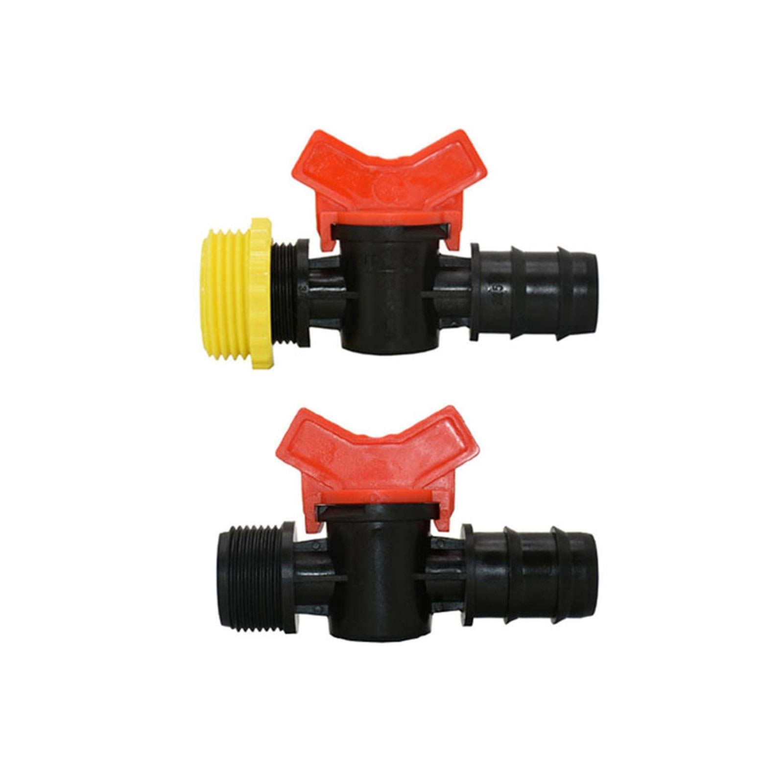 Raccordi per Tubi di irrigazione, Raccordi for irrigazione a Goccia Ottone 3/4-1 Pollici DN20 Connettore for Rubinetto da Giardino 20 Pezzi