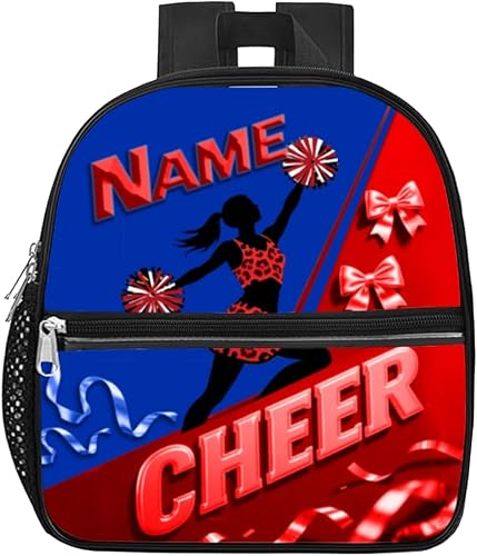 Miniatura 7 de Custom Clear Backpack for Girls - 12x6x12 Inches Cheerleading Schoolbag for Women, Kids, Teens - Stadium Approved Small Transparent TPU Bookbag for