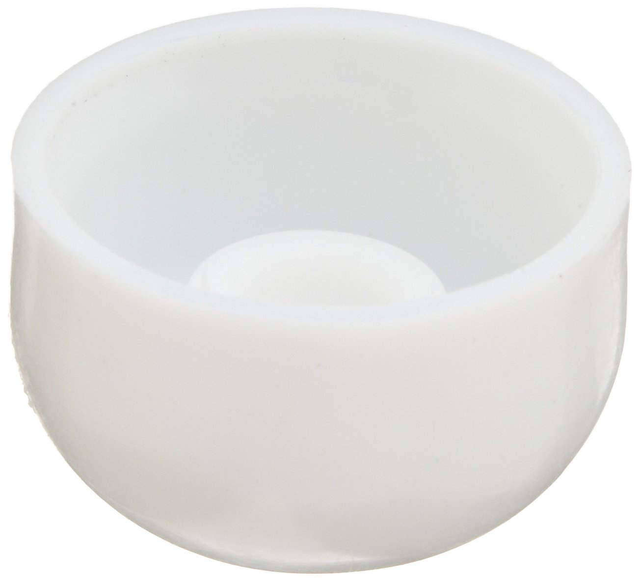 Molecular Models White Plastic Hydrogen Semi-Sphere Atom Center, 19mm Diameter (Pack of 10)