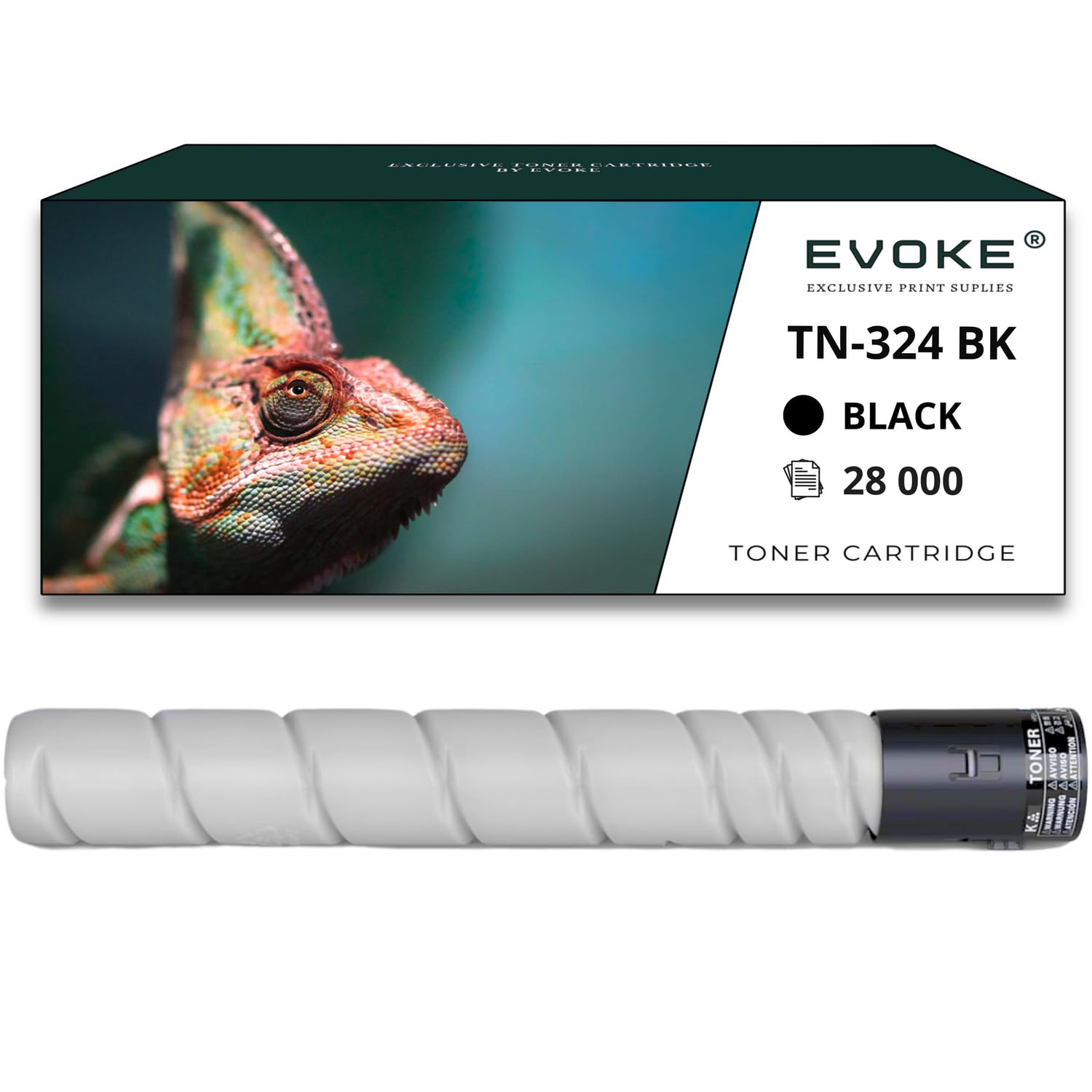 EVOKE TN324 TN-324 Toner Kompatybilny z Konica Minolta C258 C308 C368 (Zestaw CMYK) 106000 Stron