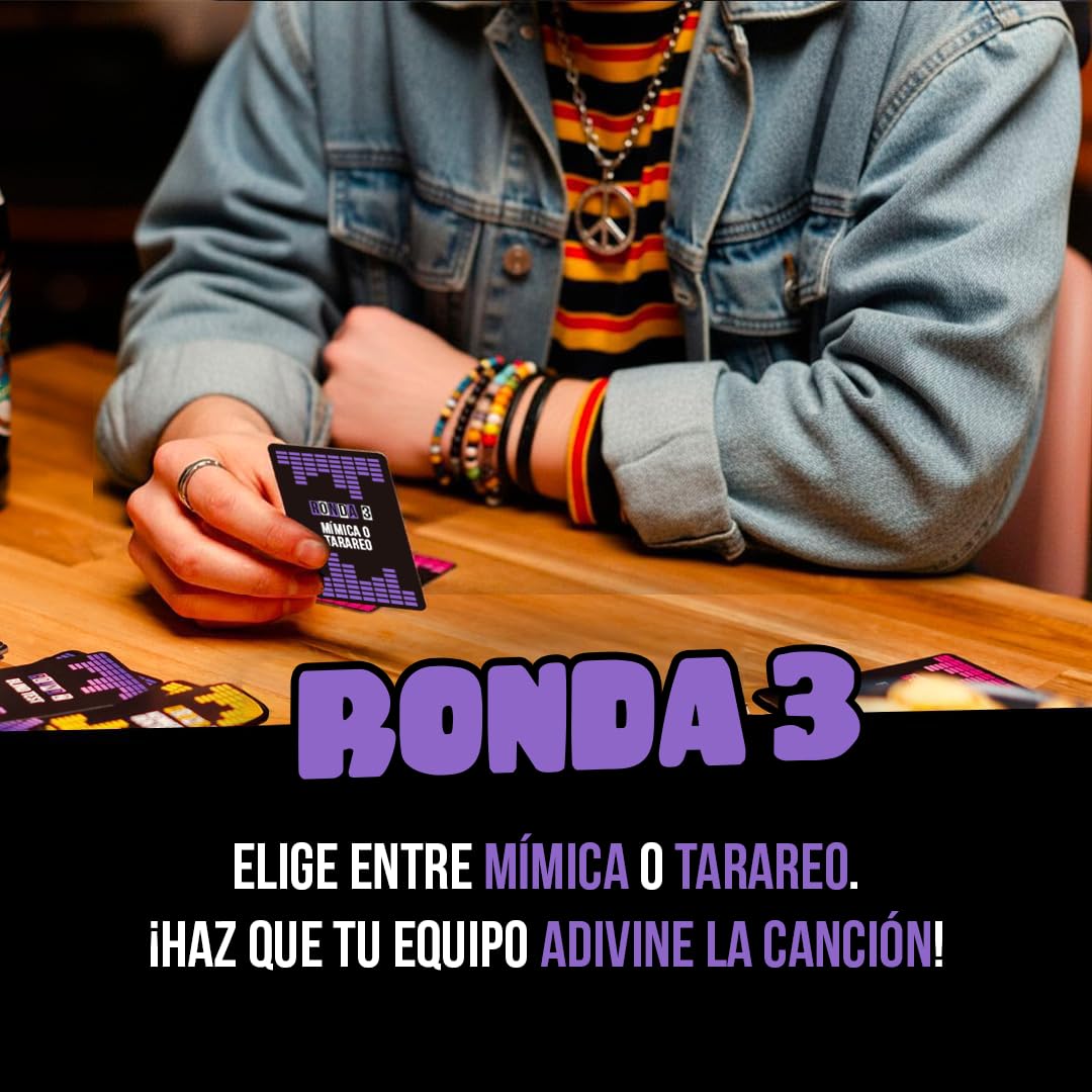 Play Hit - Juegos de Mesa para Adultos, Amigos y Familia - Ideal para Reuniones y Fiestas con Buen Tiempo - Música en Español
