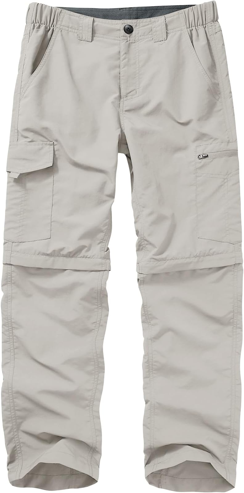 Mens Hiking Pants Convertible Lightweight Quick Dry Zip Off Fishing Safari Camping Travel boy Scout Pants