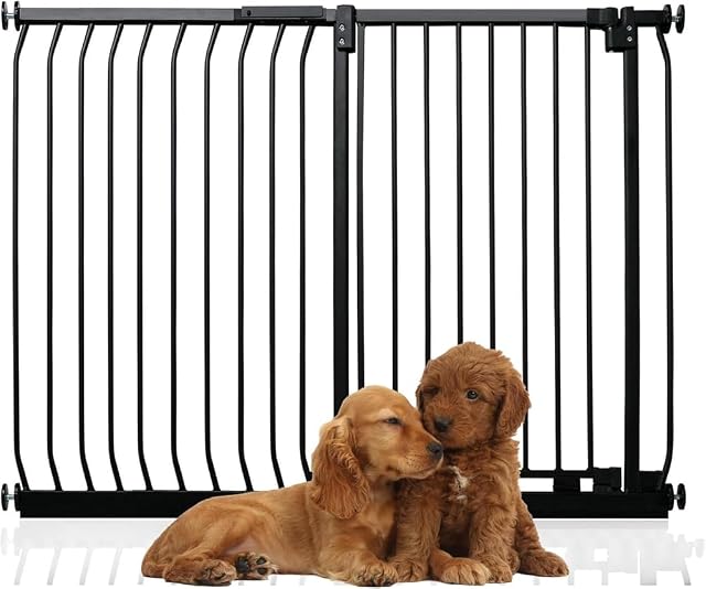 Bettacare Puerta Extra Alta Elite a Presión para Perros, 125cm