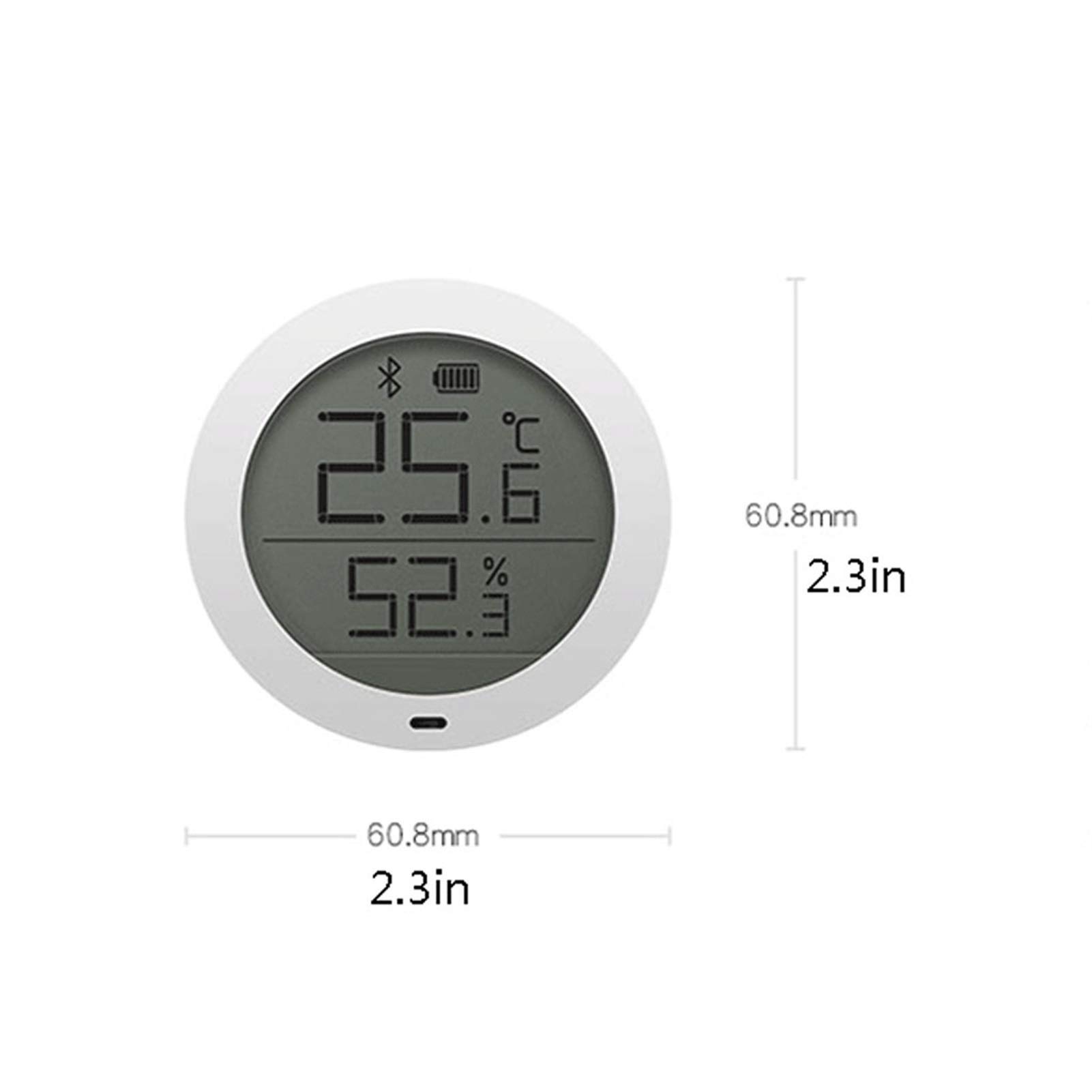 Termómetro Higrómetro Termómetro Bluetooth Termómetro Higrómetro Higrómetro de Alta precisión Alto Precisión Sensor Electrónico Hygrómetro Termómetros Higrómetros