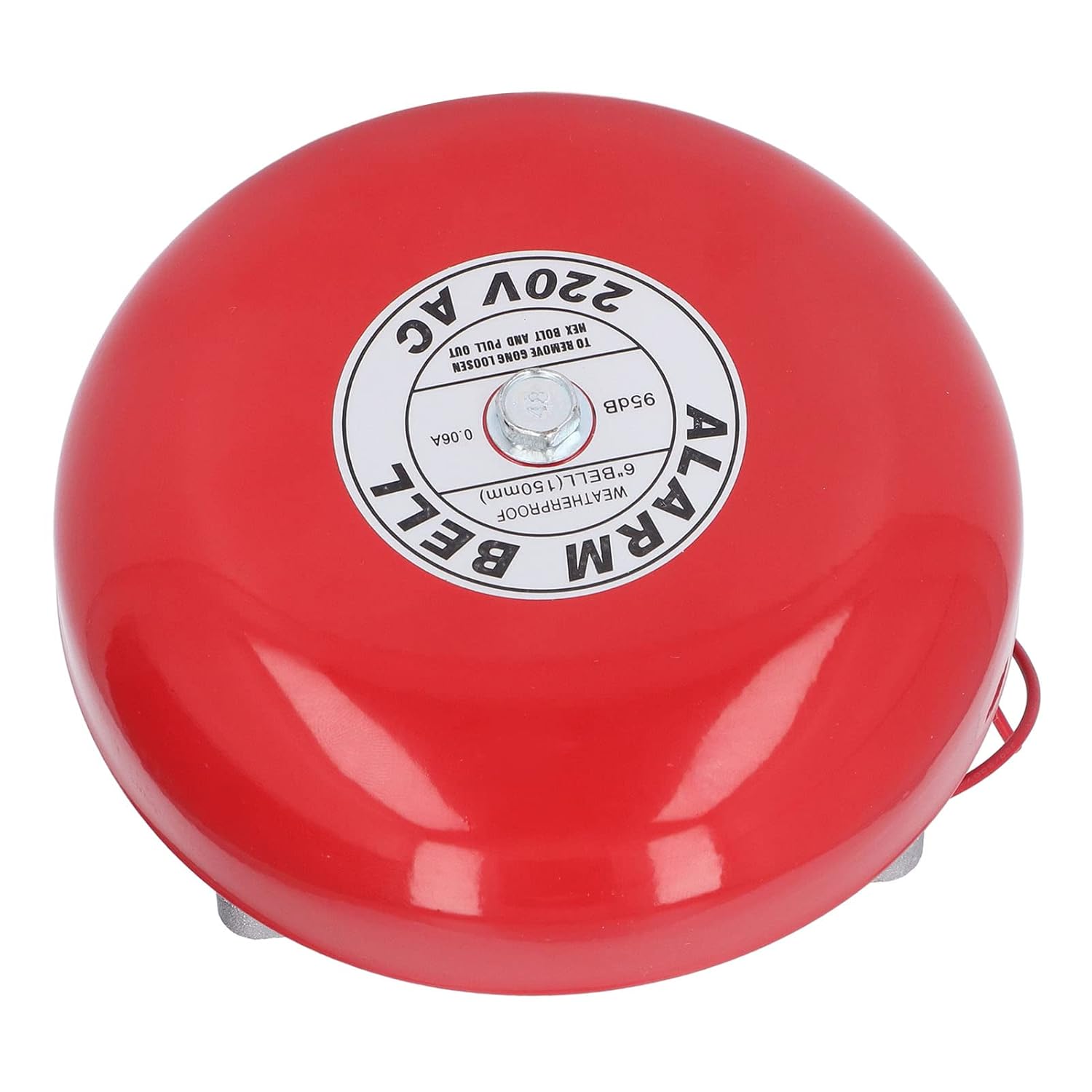 95db Fire Alarm Siren Buzzer Electric Metal Round High Sound Volume 6