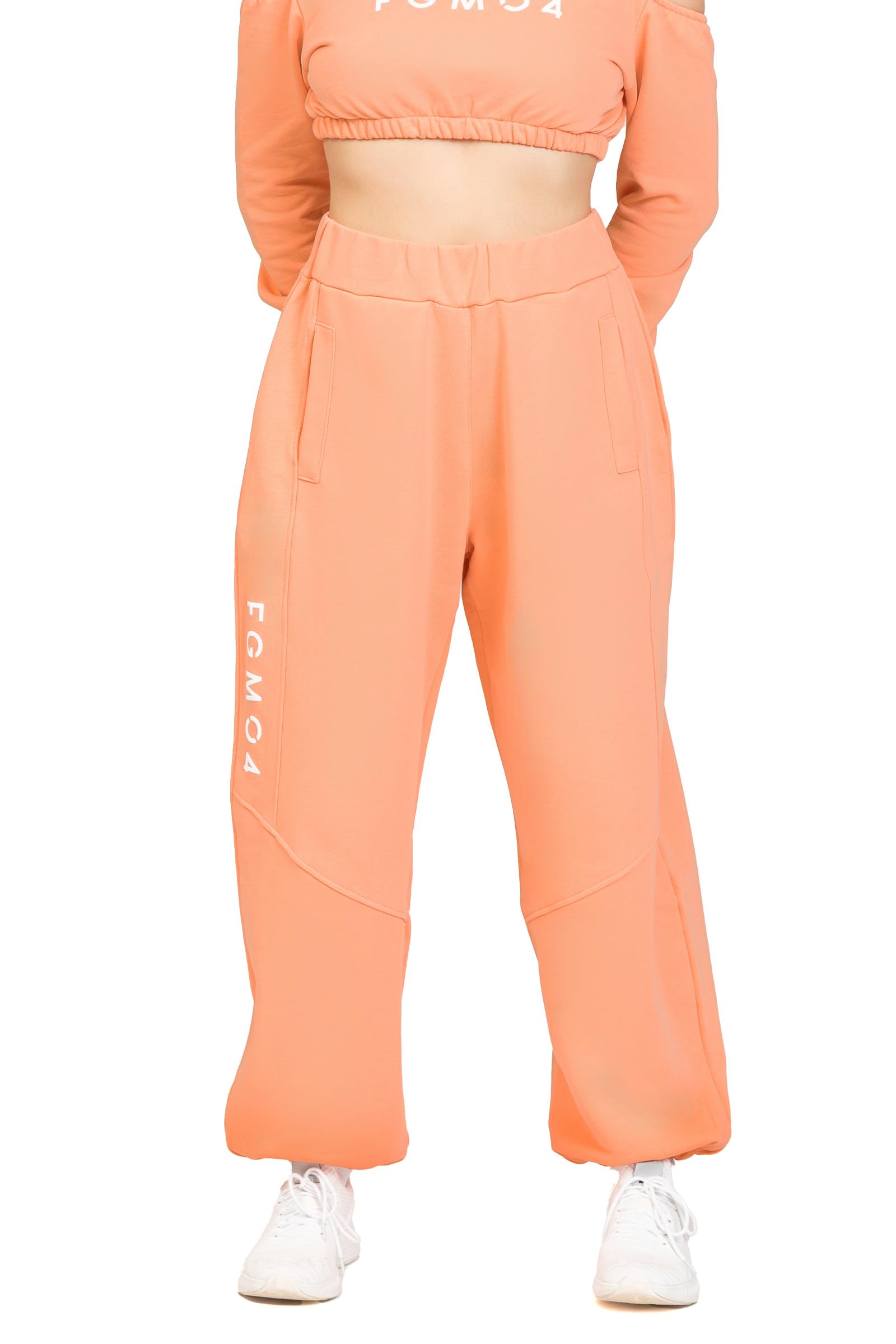 FGM04 Pantalone Jogger Oversize Jasmine Donna