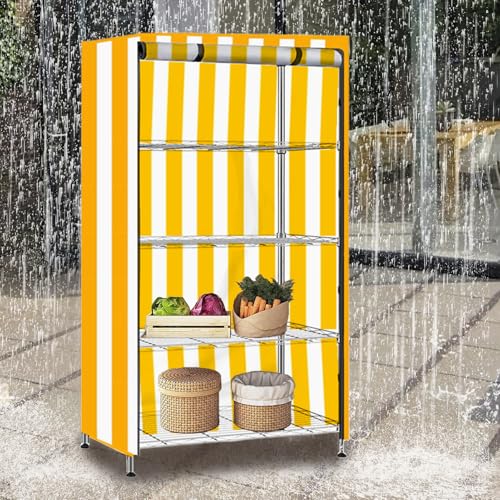 Housse imperméable pour étagères protégeant de la poussière les grilles du garde-manger