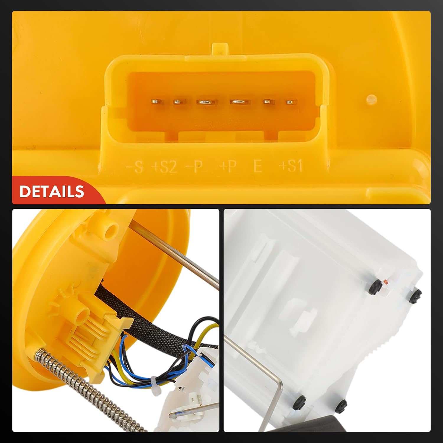 A-Premium Electric Fuel Pump Module Assembly with Sending Unit Compatible with Volvo S60 2011-2016, V60 2015-2016, 2.5L, 3.0L