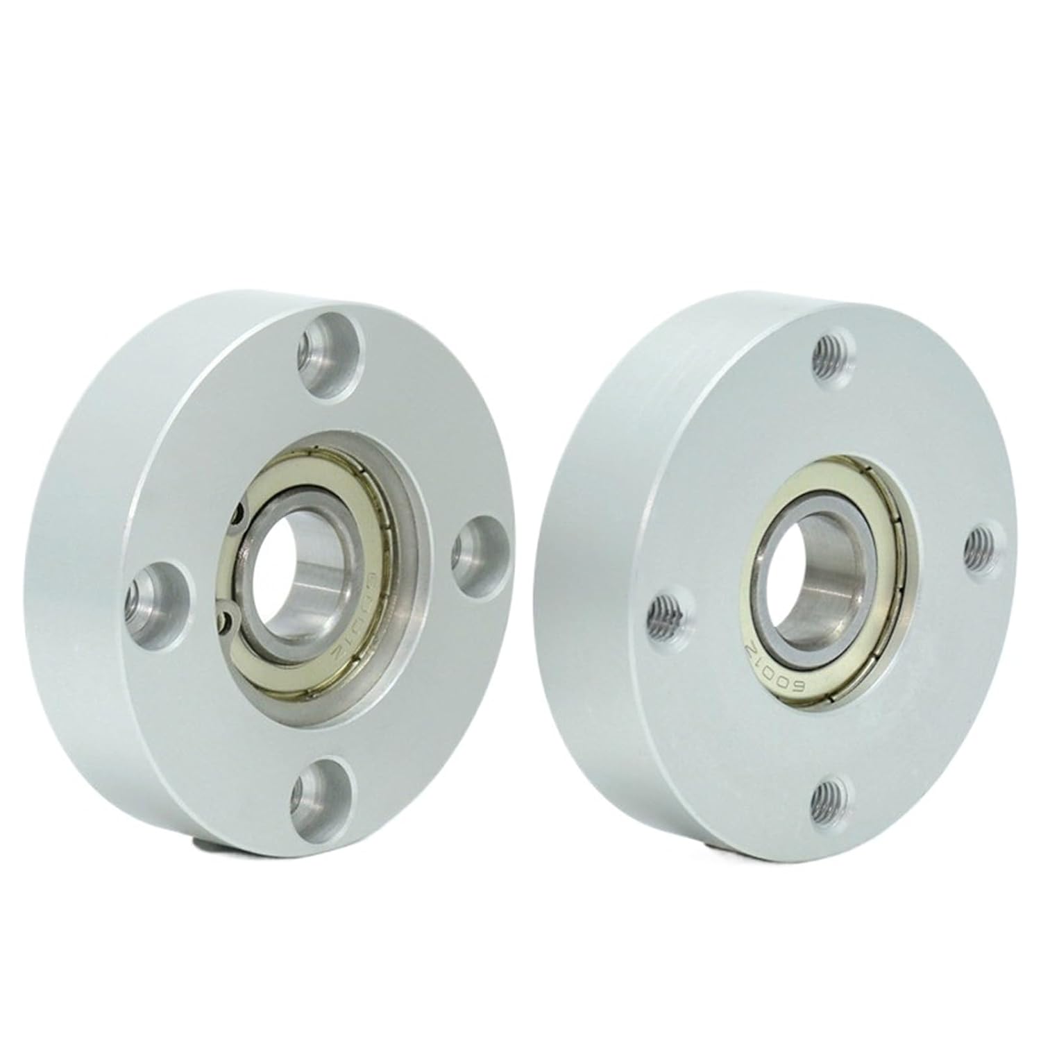 1pcs Aluminum Flange Round Single Bearings with Housings Bearing seat Assembly Direct Mount Unbuckled Ring(MT164-6903ZZ-12-17)
