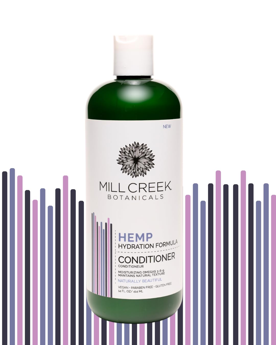 Mill Creek Botanicals Hemp Conditioner 14 oz (2 bottles)