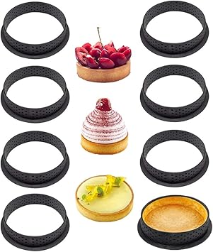 6 pezzi stampo Pasticceria torta biscotto Fondante pasta rotonda taglierina