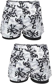 BESPORTBLE 2 Peças Calções De Banho Forrados Calças De Natação Para Homens Presentes Masculinos Calças Curtas Masculinas Presente De Natação Calções De Banho Masculinos Calções De Banho De