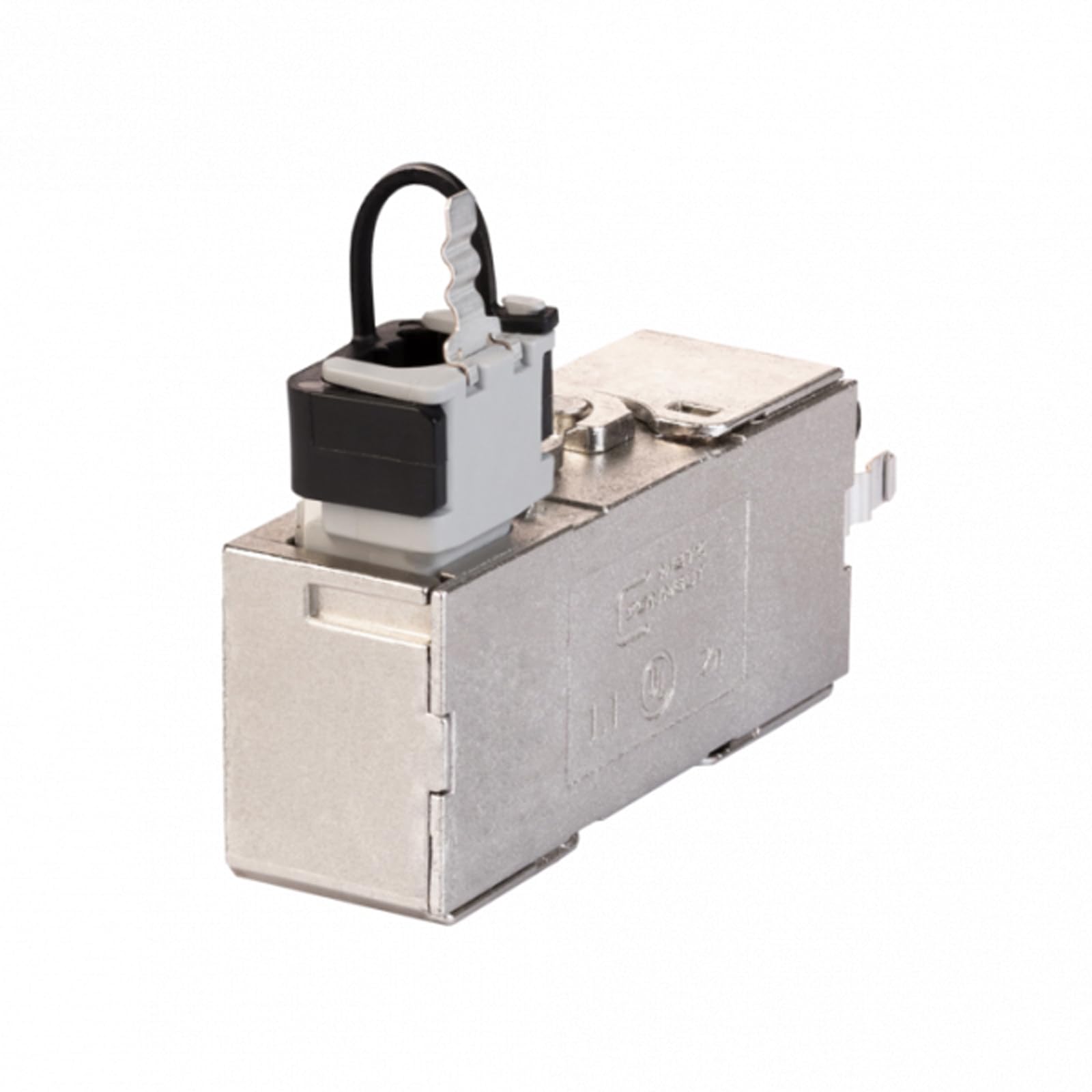 BTR Cable Connector Class EA Cat.6A 270°, Silber