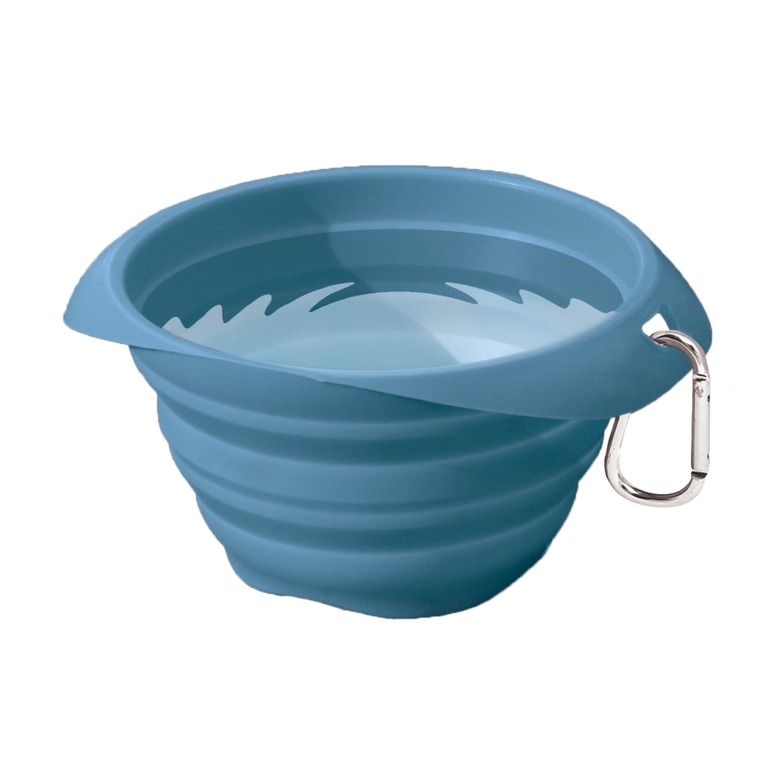 Kurgo Bleu Foldable Dog Bowl Collaps-A-Bowl