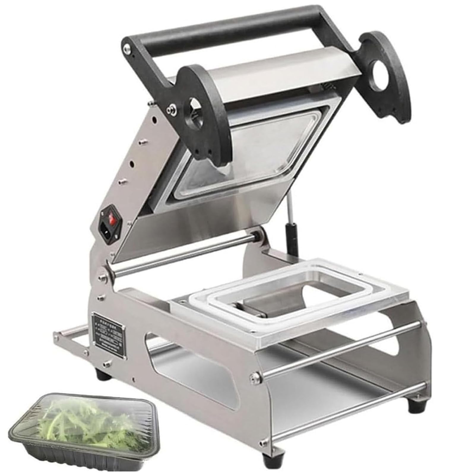 AYCDL 600W Fresh Box Sealing Machine,Hand Pressure Sealing Packaging Machine,Takeaway Food Tray Heat Sealing Machine