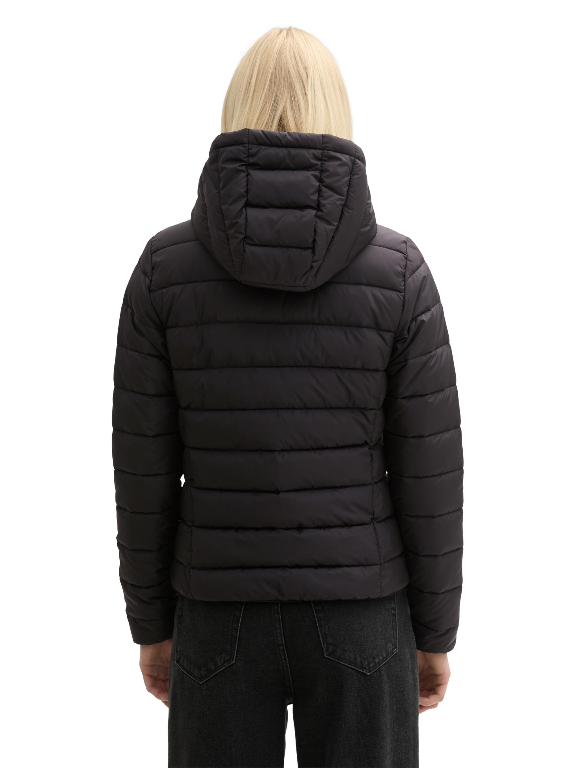 TOM TAILOR Denim Damen Lightweight Steppmantel mit Kapuze