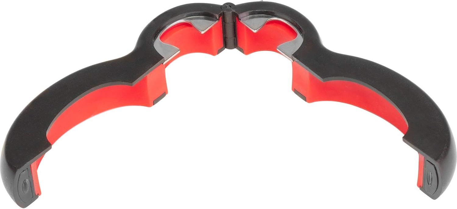 Westmark Multi-Opener, Rubberised Inner Surface, 14 x 6 cm, Stainless Steel/Plastic, Black/red, 10552270 image 2