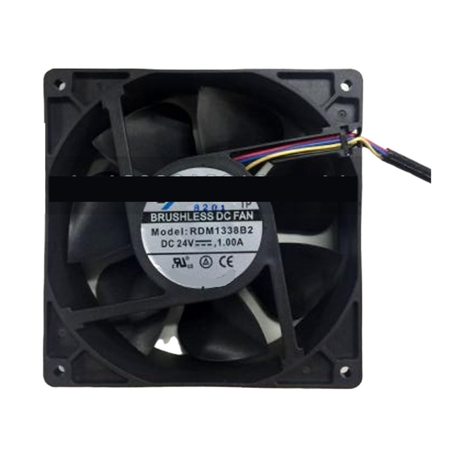 Ventilateur de refroidissement RDM1338B2 24V aux finitions industrielles de précision