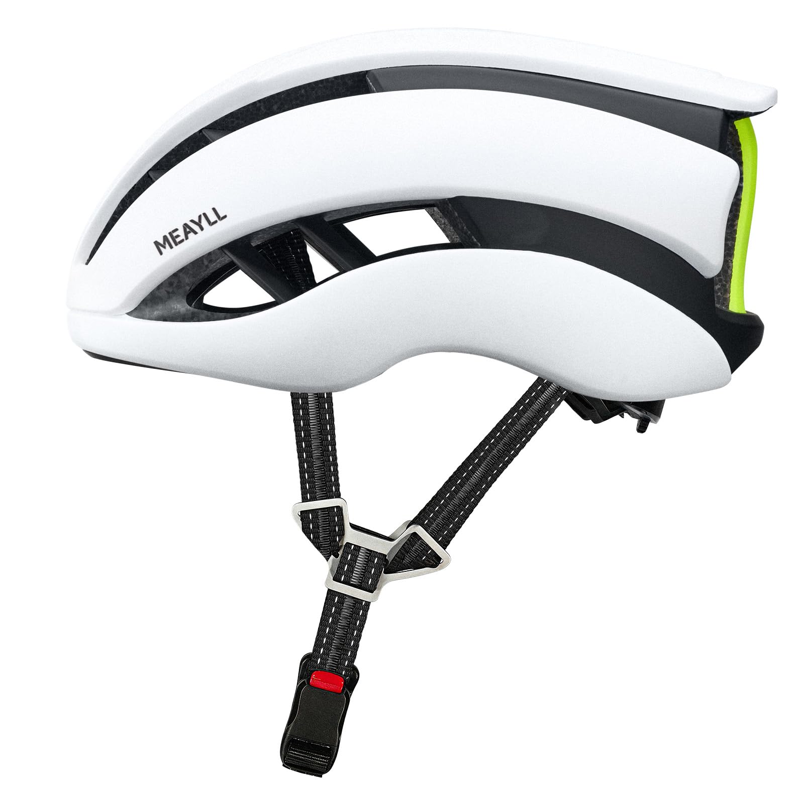 Fahrradhelm Herren Damen, Leichter Fahrradhelm Erwachsene für City & Rennrad mit Magnetverschluss, 16 Belüftungsöffnungen, CE EN1078 – Verstellbar M/L (55–61 cm, ca. 290–300g)