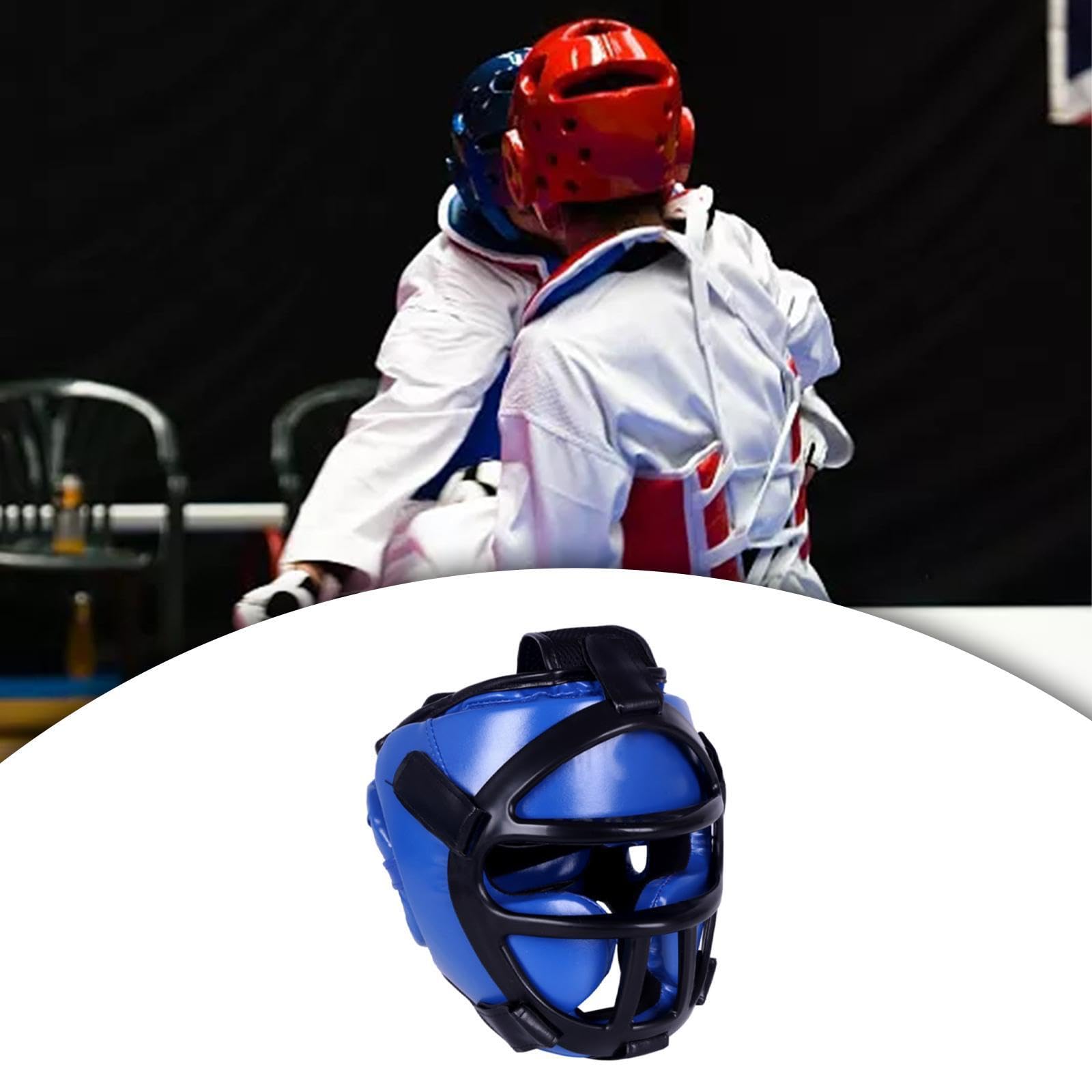 Casco protettivo da Muay Thai progettato per combattimenti intensi | forti protezioni per la testa. Il casco protettivo da boxe è ampiamente adatto per lo sparring di Taekwondo. da boxe per