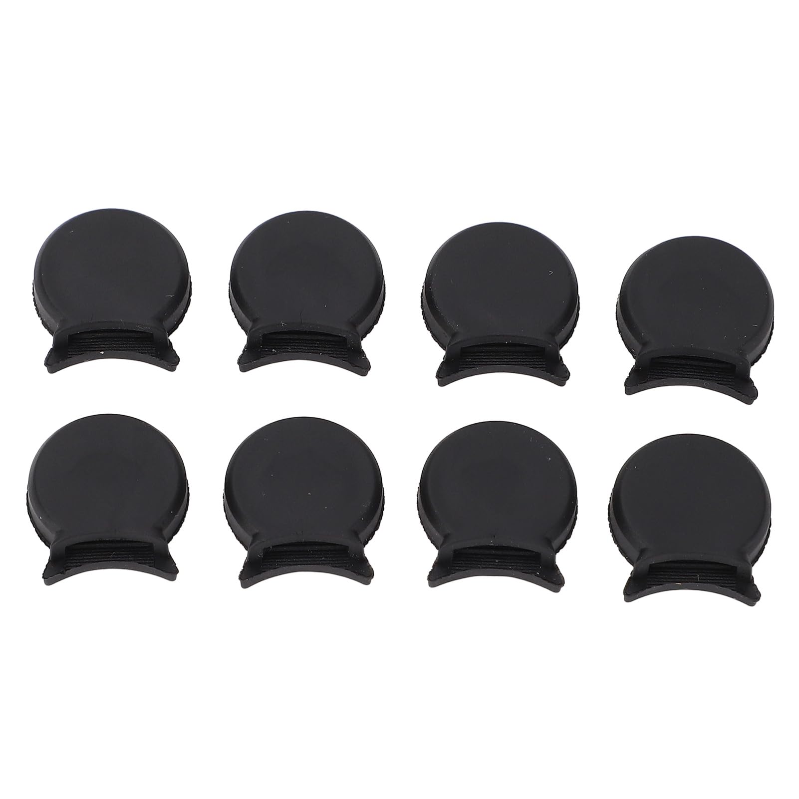 8 Pcs Silicone Clarinet Oboe Thumb Rests Round Finger Rest Pads Thumb Protector for Most Clarinet