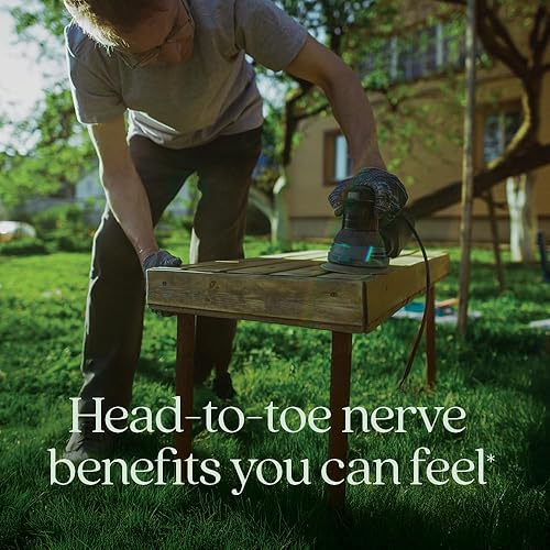 Miniatura 2 de New Chapter Suplemento de salud nerviosa para apoyo 3 en 1 de la cabeza a los pies - La vitamina B1 genera energía para los nervios, la vitamina B6