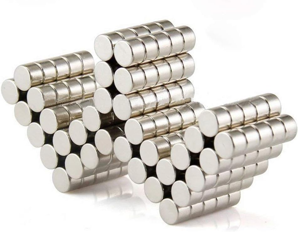 250PCS Small Multi-use Education Magnets for Experiment,Class,Whiteboard,Refrigerator, Science, Crafts Projects - 2mmx1mm